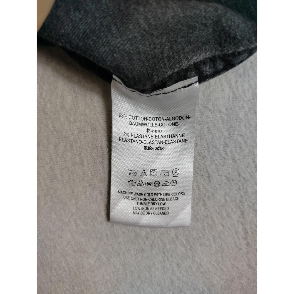 Free People Skirt Womens 8 Charcoal Gray Denim Lace Up High Rise Mini Date Night - Picture 4 of 9